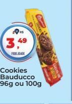 Tonin Superatacado Cookies bauducco 96g ou 100g oferta