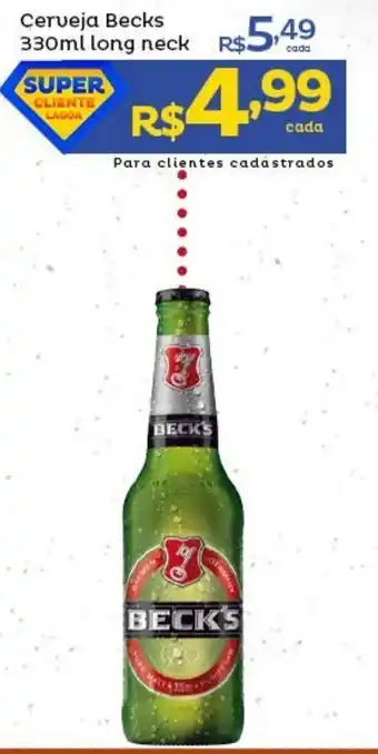 Cerveja Becks 330ml Long Neck