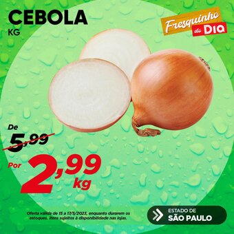 Dia CEBOLA KG oferta