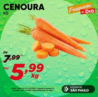 Dia CENOURA KG oferta