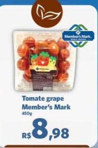 Sam's Club Tomate grape Member's Mark 450g oferta