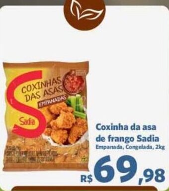 Sam's Club Coxinha da asa de frango Sadia Empanada, Congelada, 2kg oferta