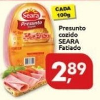 Supermercados Nori Presunto cozido SEARA Fatiado oferta