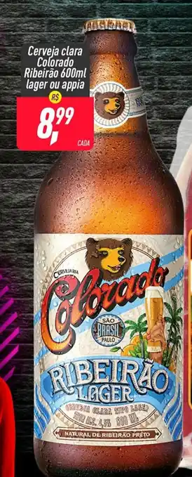 Frangolândia Cerveja Clara Colorado Ribeirao 600ml lager ou appia oferta