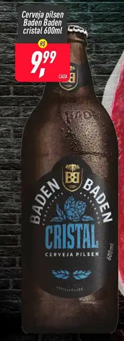 Frangolândia Cerveja pilsen Baden Baden cristal 600ml oferta