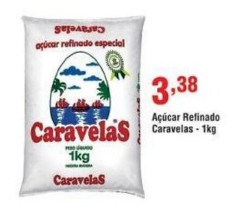 Acucar Refinado Caravelas 1kg