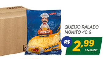 Brasil Atacadista QUEIJO RALADO NONITO 40 G oferta