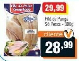 Veran Supermercados File de Panga So Pesca 800g oferta