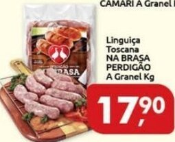Supermercados Nori Linguiça Toscana NA BRASA PERDIGÃO A Granel Kg oferta