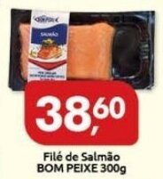 Supermercados Nori Filé de Salmão BOM PEIXE 300g oferta