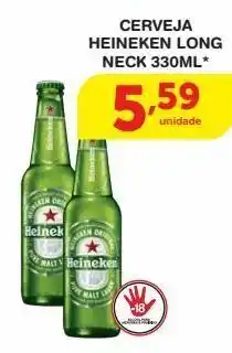 Roldão Cerveja heineken 330ml oferta