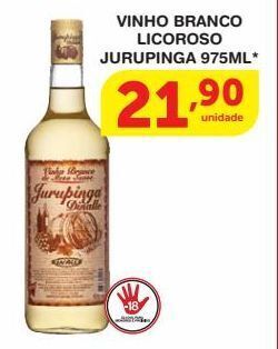 Roldão Vinho branco licoroso jurupinga 975ml oferta