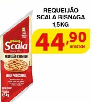 Roldão Requeijão scala bisnaga 1,5kg oferta