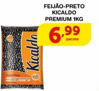 Roldão Feijão-preto kicaldo premium 1kg oferta