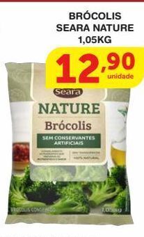 Roldão Brócolis seara nature 1,05kg oferta