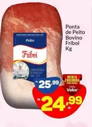 Rede Valor Ponta de peito bovino friboi kg oferta