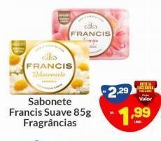 Sabonete francis suave 85g