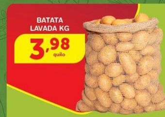 Roldão Batata lavada kg oferta