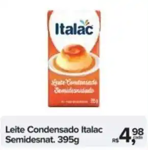 Leite Condensado Italac Semidesnat. 395g