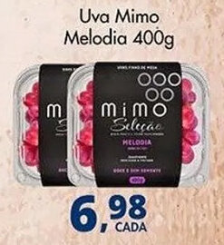 Delta Supermercados Uva Mimo Melodia 400g oferta
