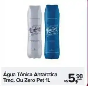Água Tônica Antarctica Trad. Ou Zero Pet 1L