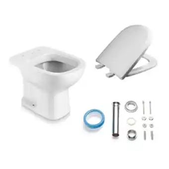 Leroy Merlin Kit vaso sanitário convencional branco saída vertical etna icasa oferta