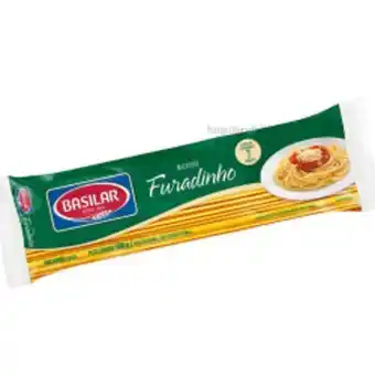Supermercados Big Compra Macarrão semolado furadinho basilar pacote 500g oferta