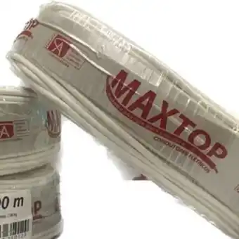 Leroy Merlin Fio cabo flexivel 1,5mm rolo 100 metros maxtop branco oferta
