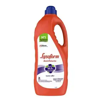 Desinfetante lysoform uso geral suave 2l