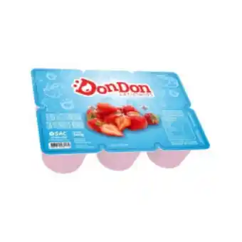 Iogurte polpa tio don don cream morango 420g