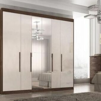 Leroy Merlin Guarda roupa casal valencia 6 portas 6 gav c/esp oferta