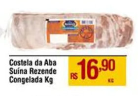 Max Atacadista Costela da Aba Suína Rezende Congelada Kg oferta