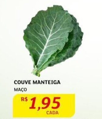 Assaí Atacadista COUVE MANTEIGA MAÇO oferta