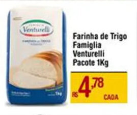 Farinha de Trigo Famiglia Venturelli Pacote 1Kg