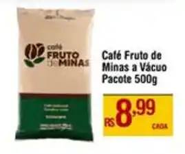 Café Fruto deCafé Fruto de DOMINAS Minas a Vácuo Pacote 500g Minas a Vácuo Pacote 500g
