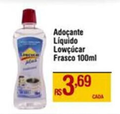 Adoçante Liquido Lowçucar Frasco 100ml