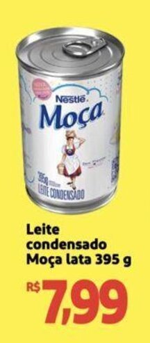 Extra Supermercado Leite condensado Moça lata 395 g oferta