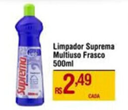 Max Atacadista Limpador Suprema Multiuso Frasco 500ml oferta