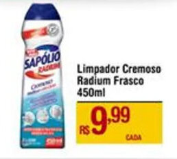 Max Atacadista Limpador Cremoso Radium Frasco 450ml oferta