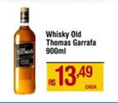 Max Atacadista Whisky Old Thomas Garrafa 900ml oferta