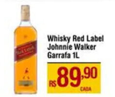 Whisky Red Label Johnnie Walker Garrafa 1L