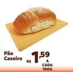 Max Atacadista Pão Caseiro oferta