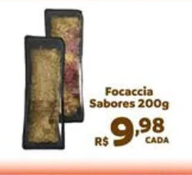 Max Atacadista Focaccia Sabores 200g oferta