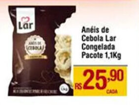 Max Atacadista Anéis de Cebola Lar Congelada Pacote 1,1Kg oferta
