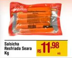 Max Atacadista Salsicha Resfriada Seara kg oferta