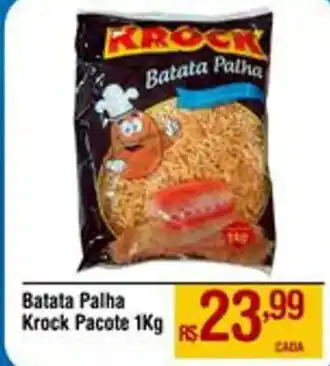 Max Atacadista Batata Palha Krock Pacote 1kg oferta