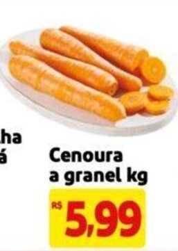 Cenoura a granel kg
