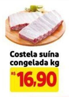 Extra Supermercado Costela suína congelada kg oferta