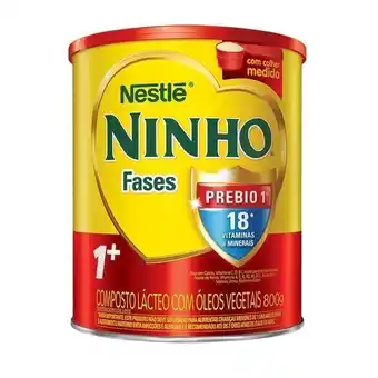 Fórmula infantil ninho fases 1+ lata 800g