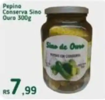 Pepino Conserva Sino Ouro 300g